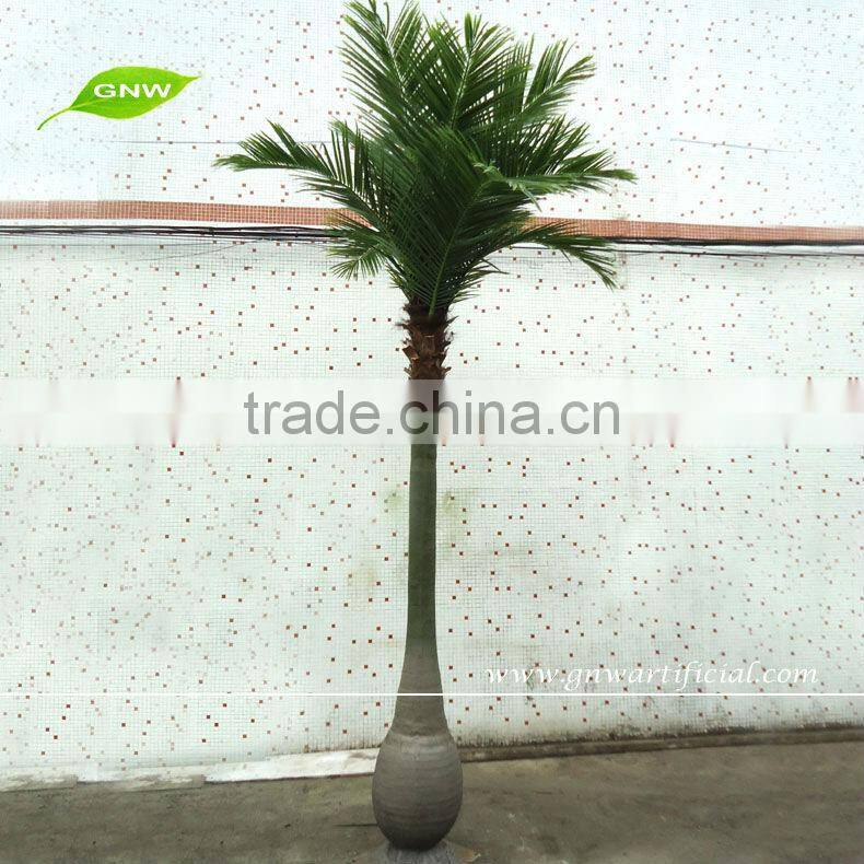 GNW 10ft High Outdoor artificial tree tissue culture date palm for Park Landscaping Decoration