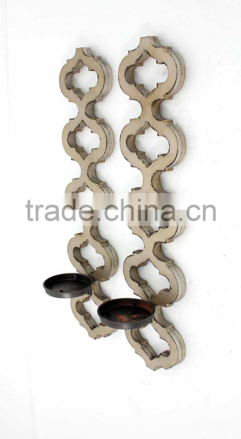 Wall Candleholder Set