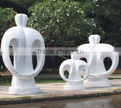 Ourdoor decoration art large garden sculpture abstract for sale