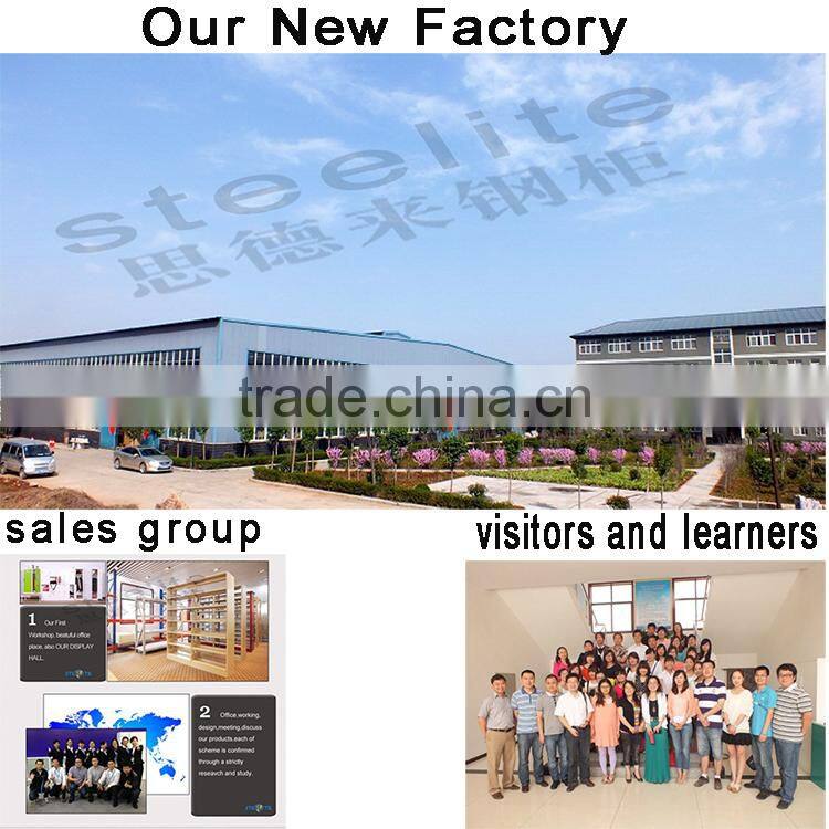 Modern furniture library furniture steel mobile book truck