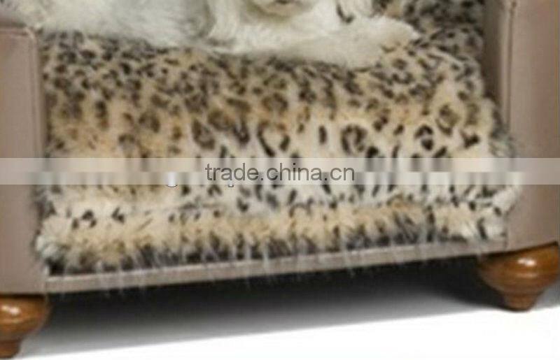 Hollywood Leopard VOGUE Pet Bed /Leopard Print Luxurious and Warm Pet Furniture-BG800005