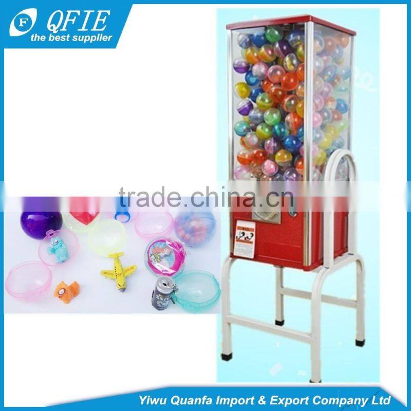 Funny plastic pull back transparent mini car toy for capsule