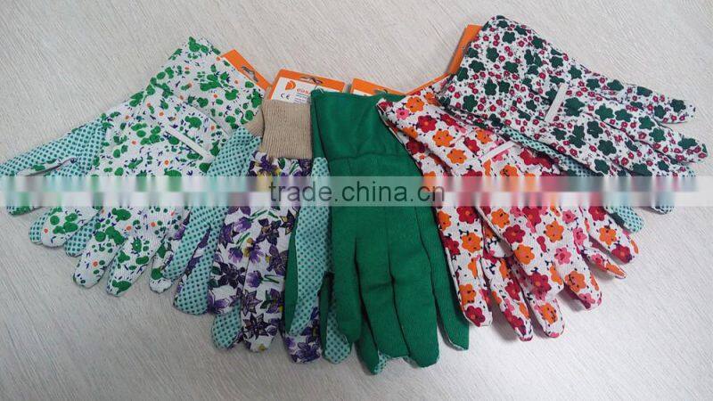 DDSAFETY Working Glove Garden Gloves With Dots On Palm