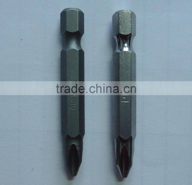 CRV PH2 screwdriver bit , 25 , 50 , 75 , 100 , 150mm length