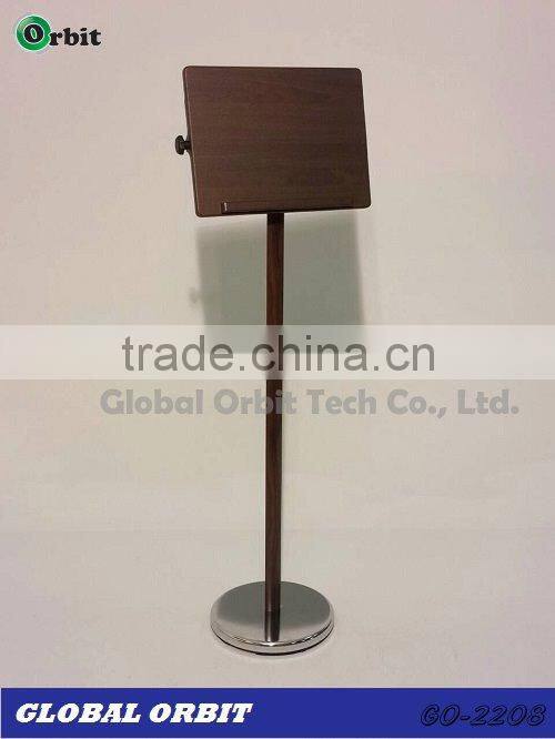 2017 Wooden Furniture Kitchen Restaurant Equipment Book Holder Stand