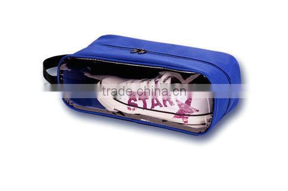 2013 prmotional zip shoes bag for sports with polyester