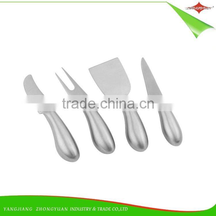 ZY-B11001 high quality Stainless Steel Cheese Knife Set butter knife cheese tools