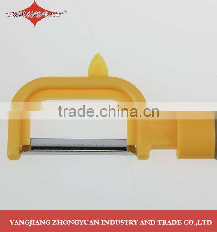 Kitchen utensil soft ABS handle Stainless steel vegetable peeler