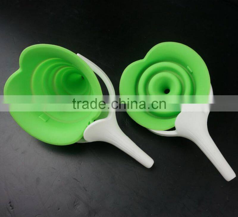 16127 silicone folding funnel with pp handle