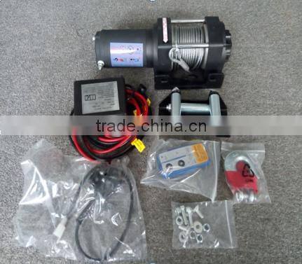 off road 3500lb mini 12v ATV electric winch