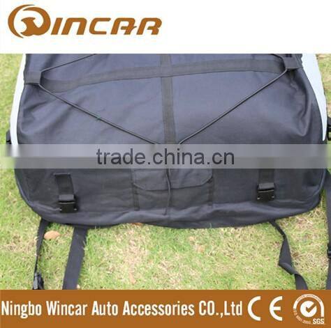 water proof 600D Oxford Polyester off road roof cargo bag camping rubbish bag