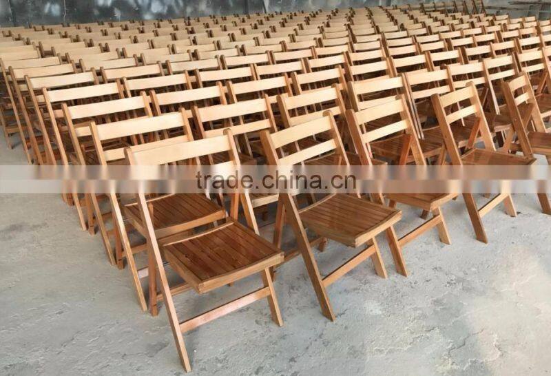 indoor and outdoor furniture beech slatted wood slat folding chair