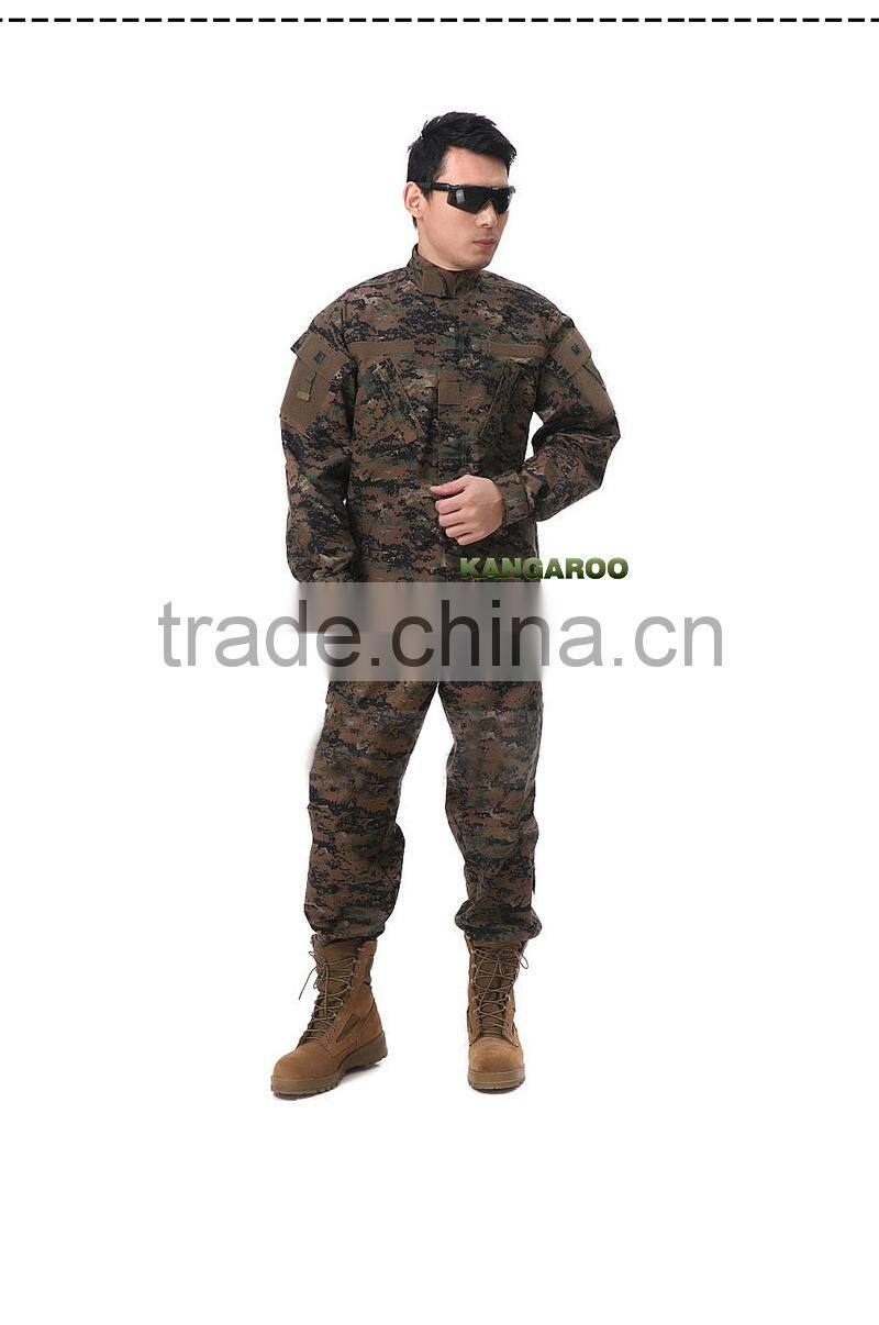 Snow Camouflage Military Digital Acu Uniform