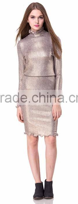 Domin fashion guangzhou factory alibaba ladies crop top sets