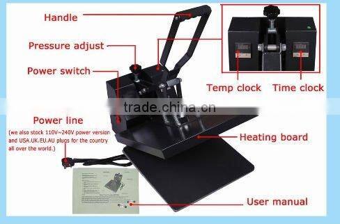 Wholesale small hand t-shirt heat press machine