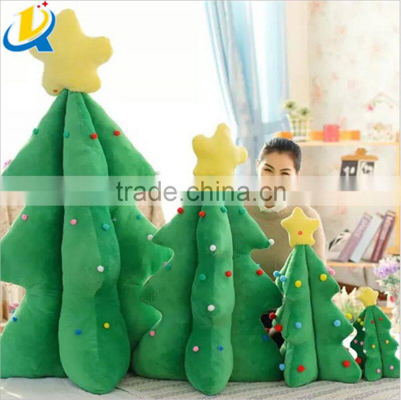 New style custom best quality soft stuffed Christmas plush tree