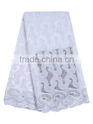 Water Soluble 2016 New Design SL0417-1 100% Cotton Swiss Voile Laces