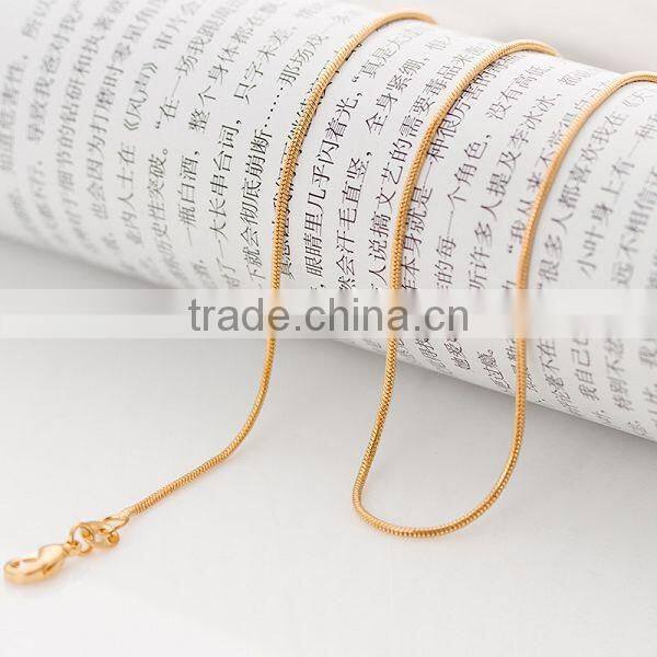 Beautiful cheap fashion silver link chain necklace