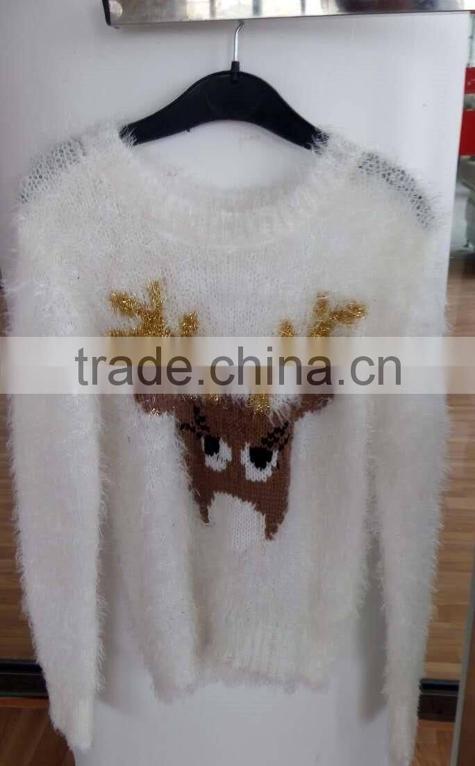 High Quality Ugly unisex christmas jumper baby sweater design(BKNB1526)