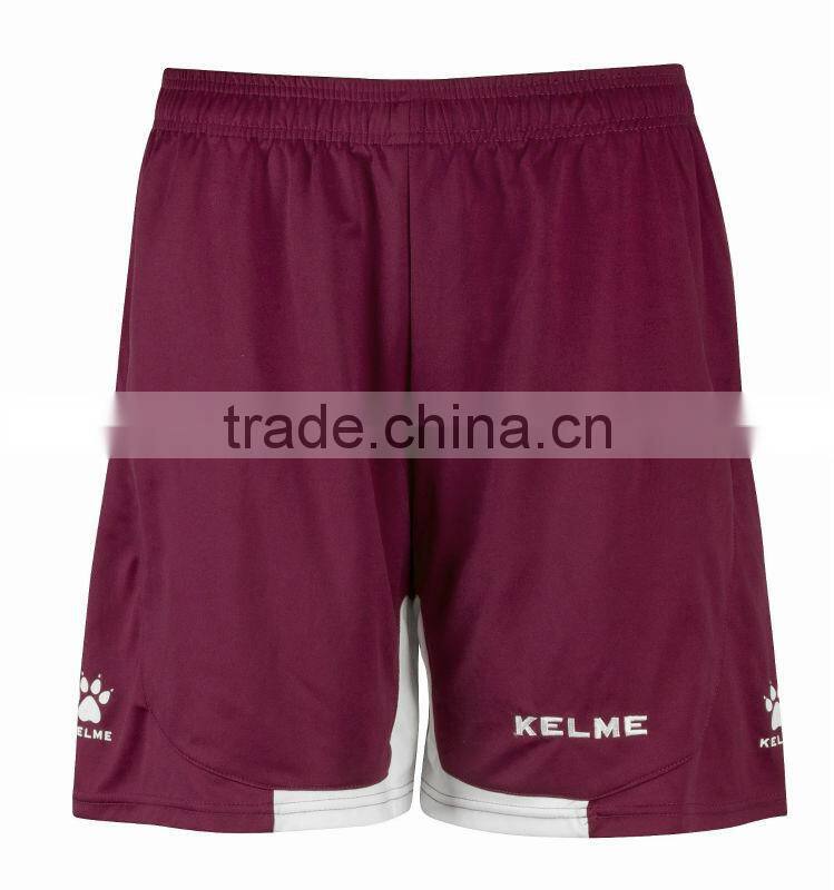 men's polyester simple cheap soccer shorts