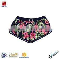 top sale floral print lady swim shors