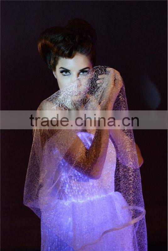 Glowing Beautiful led night luminous hot girl sexy club dress