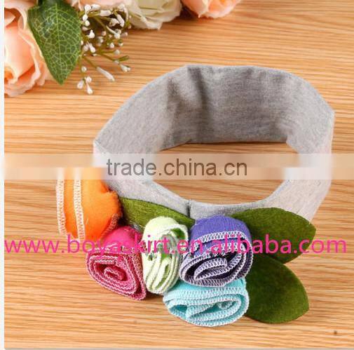 Sweet Children's Lace Chiffon Headband For Girls, Flower Fashion Lovely Headwear Accessories