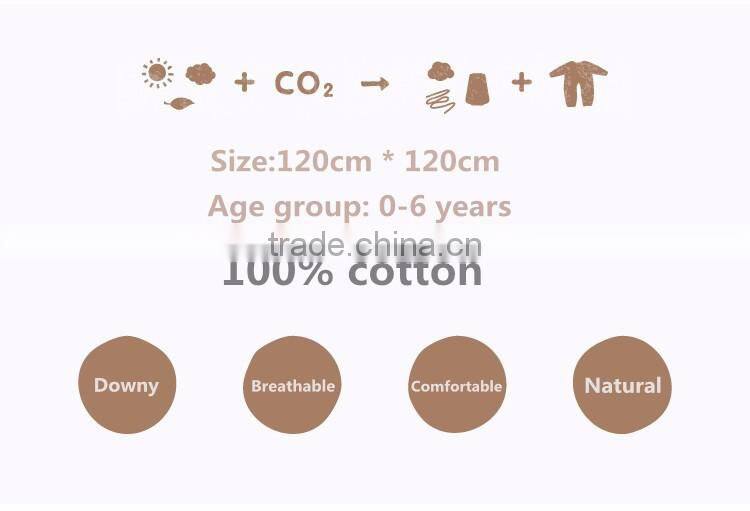 Organic cotton baby swaddle wraps baby muslin swaddle blanket