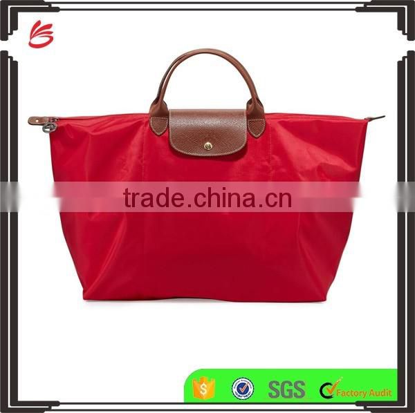 Large travel canvas tote bag reusable non-woven tote bag for women