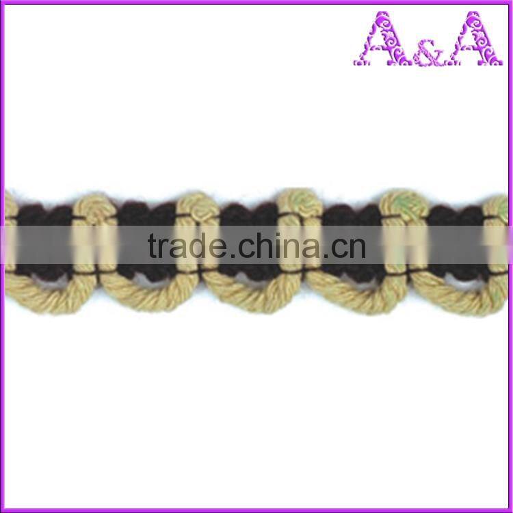 Wholesale for wedding decoration knitting lace trim