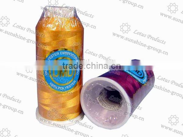 100% Polyester Rayon Embroidery Thread
