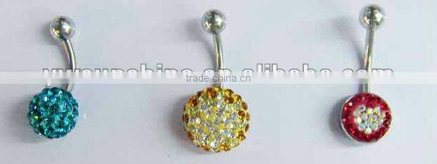 Factory new design body jewelry pink