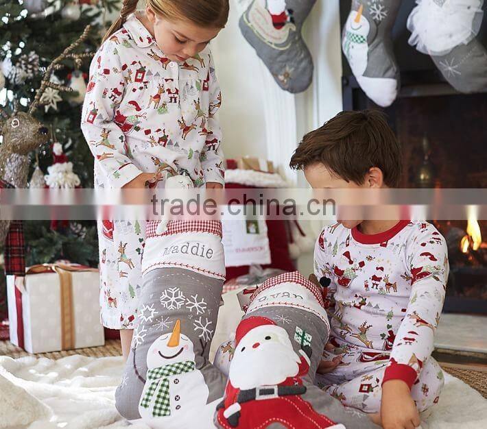 Sexual girls and boy image children outfits 100% cotton ruffles baby girl outfits clothing newborn christmas pajamas
