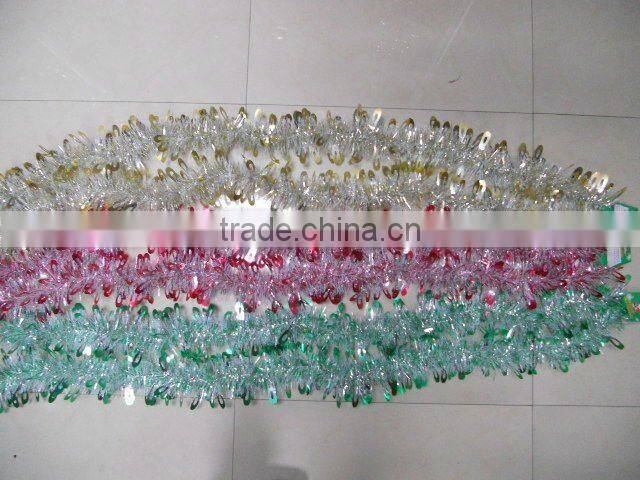 New design christmas tinsel garland