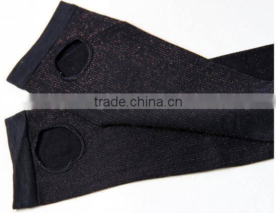 High Quality silver Sheer Pantyhsoe Essential Fashion Winter Sheer Solid Color Opaque Glow Ultra-thick Winter Tights