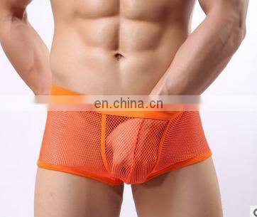 High quality Men's Sexy Lingerie Sexy Appeal Underwear Boxers Lace Transparent Underwear Sexy Panties