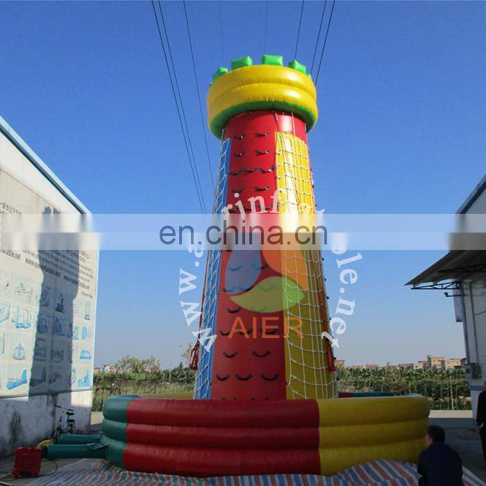 Most popular inflatable climbing wall cheap climbing inflatable sport games outdoor play