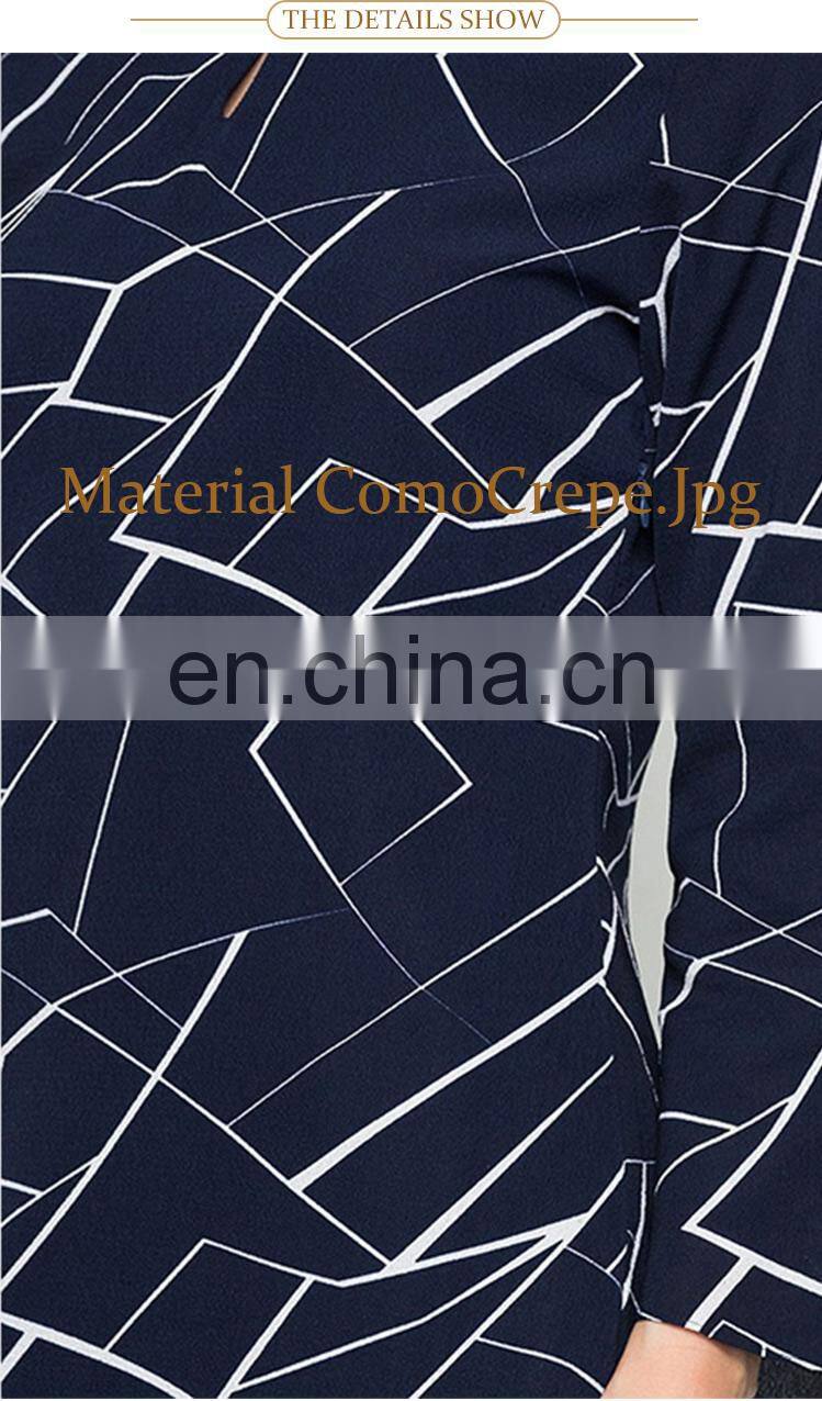 top selling modern islamic custom print baju kurung womern clothing