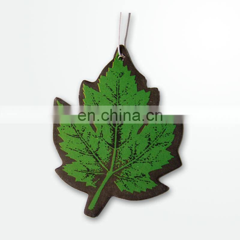 Maple Leaf Shaped Car Air Fresheners with lavender perfume