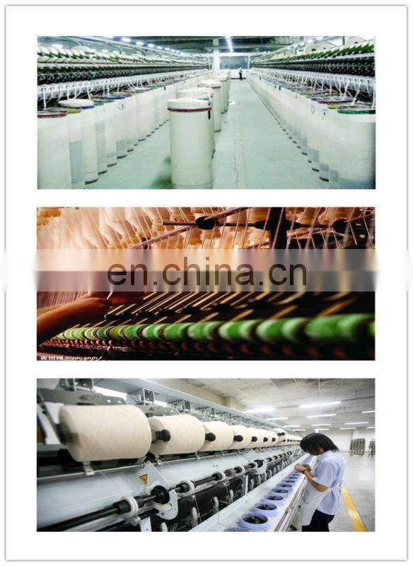 32S Siro spun yarn CVC yarn 55% cotton 45% polyester blended yarn