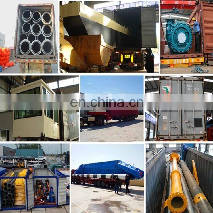 China hot cutter suction dredger-Water Flow Rate 3500m3/h