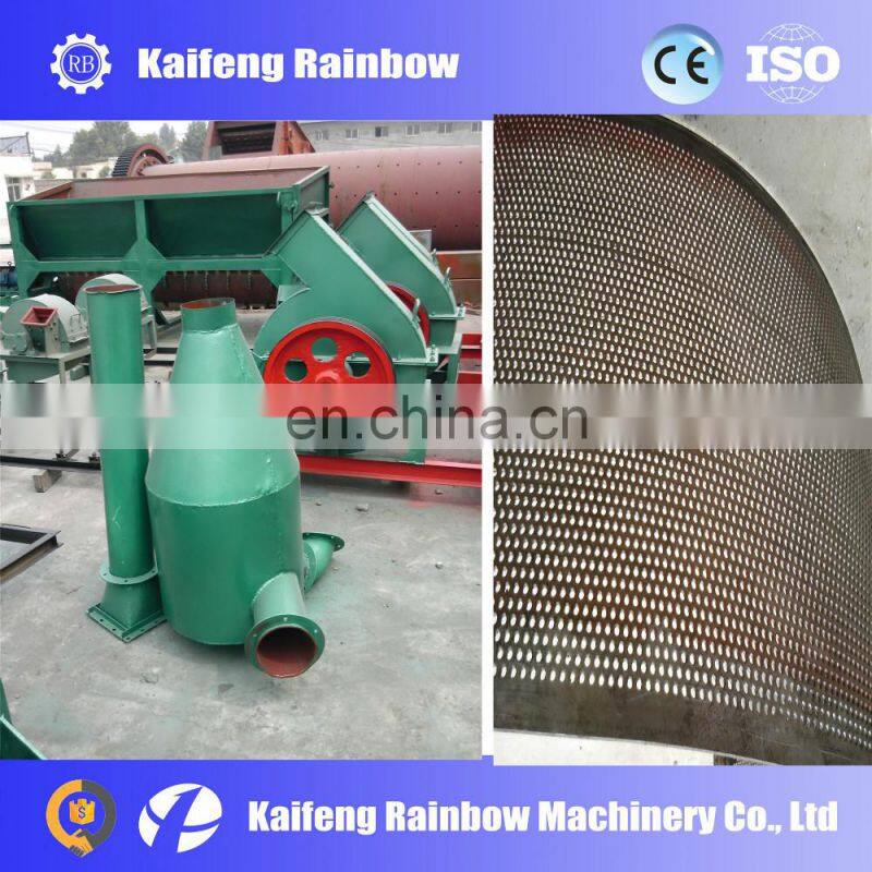 Blade automatic control stone crusher machine with hammer wood crushing machine for sale