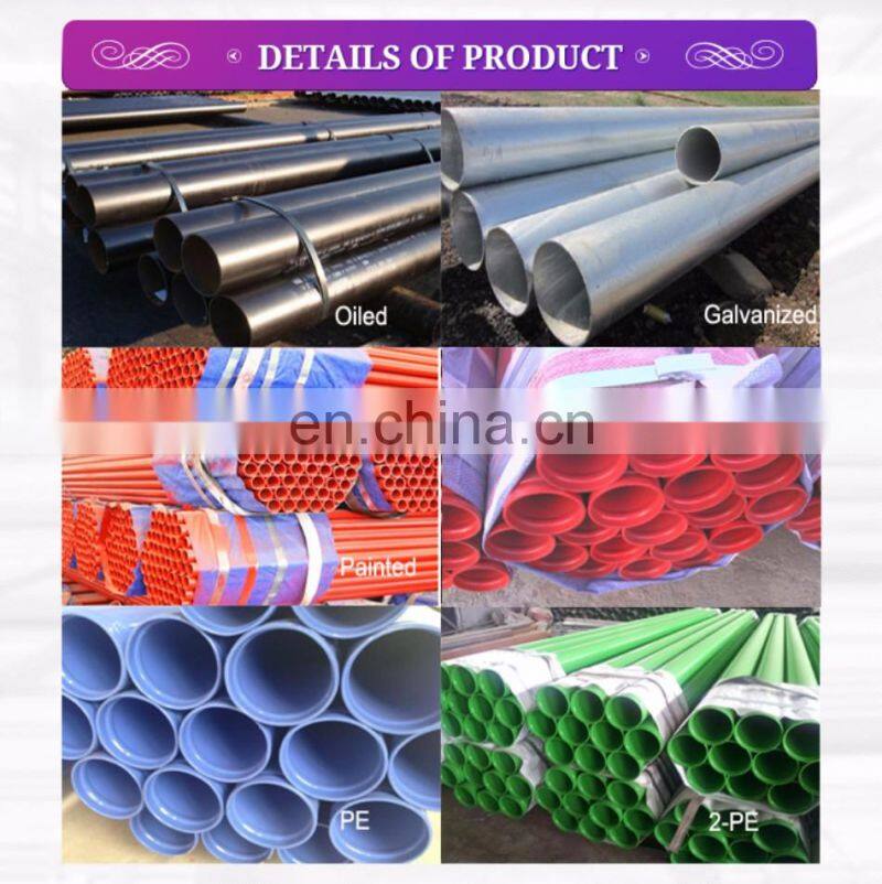 Welded steel pipe for supporting roller of belt conveyer