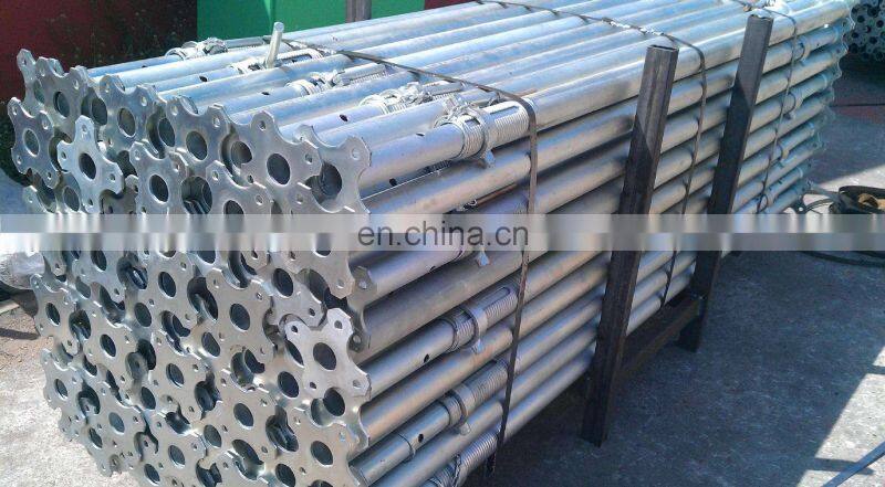 Adjustable Steel Prop with Painted and Galvanized Surface Treatment