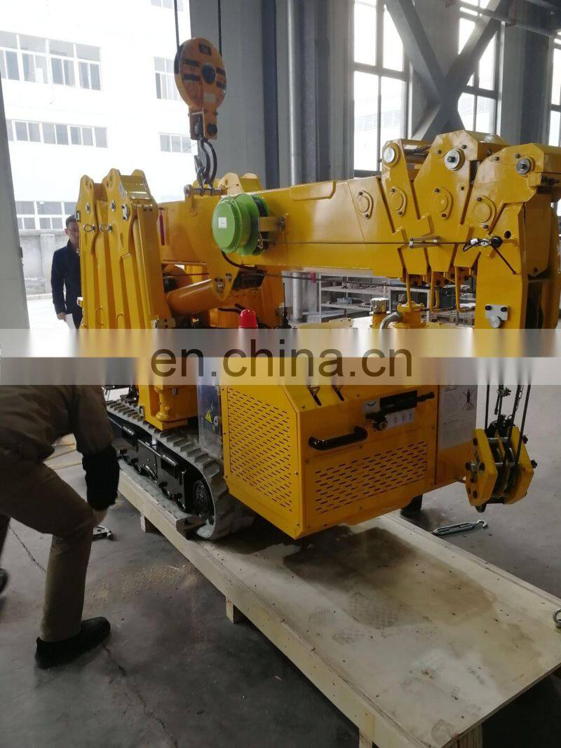 KB3.0 Foldable Mobile Mini 3ton Spider Crane for Promotion