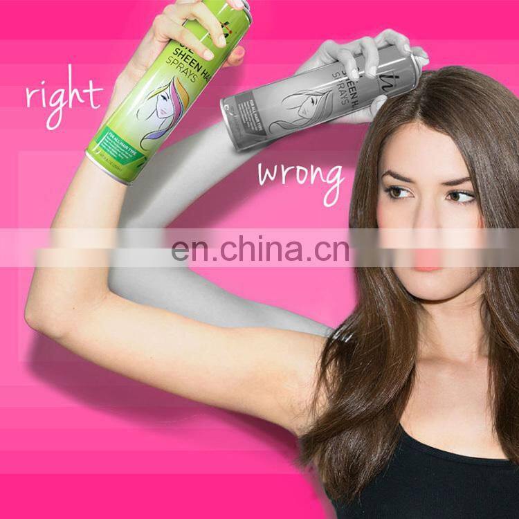 Olive Oil Sheen Hair Spray, Nourishing Sheen Hair Spray for Salon and Home, Professional Glitter Anti-Frizz Spray for Hair