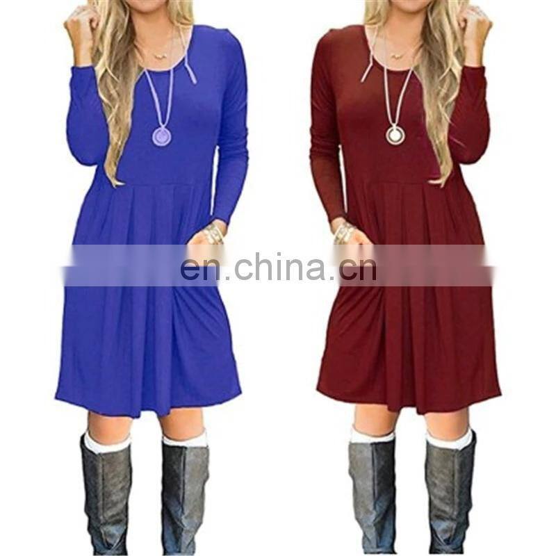 Adult plus size jersey dress for big women