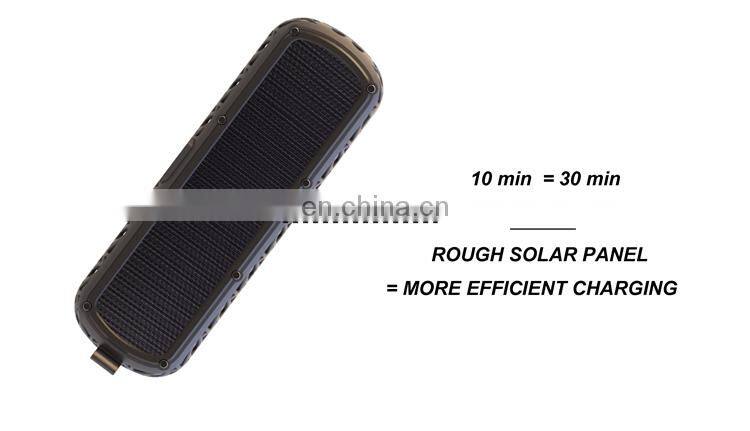 bluetooth speaker waterproof Solar speakers 5200mAh column speaker active Wireless Speaker