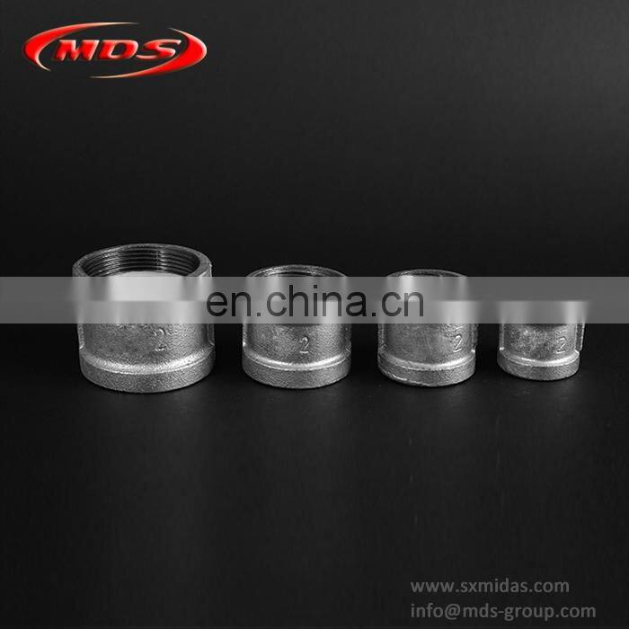 black beaded malleable iron pipe fitting