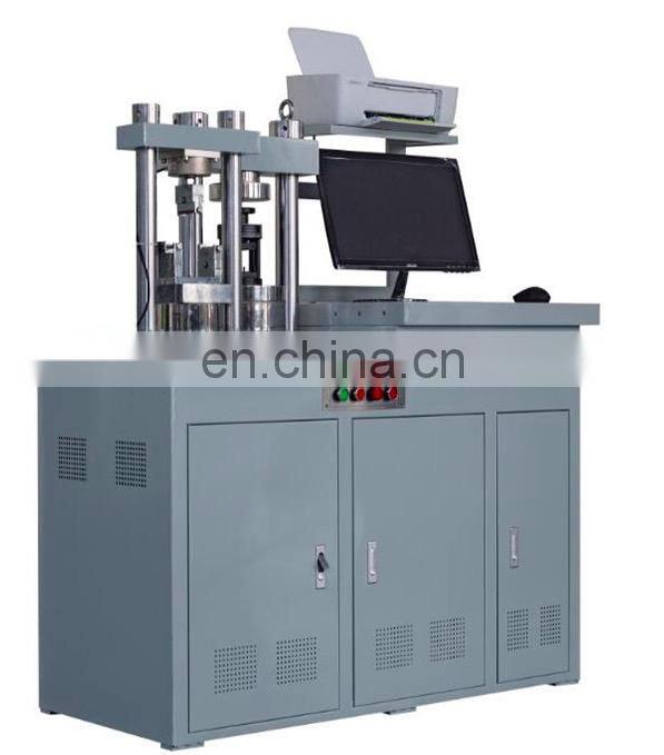 30T Computerized cement concrete Cube compression strength and flexural Testing Equipment